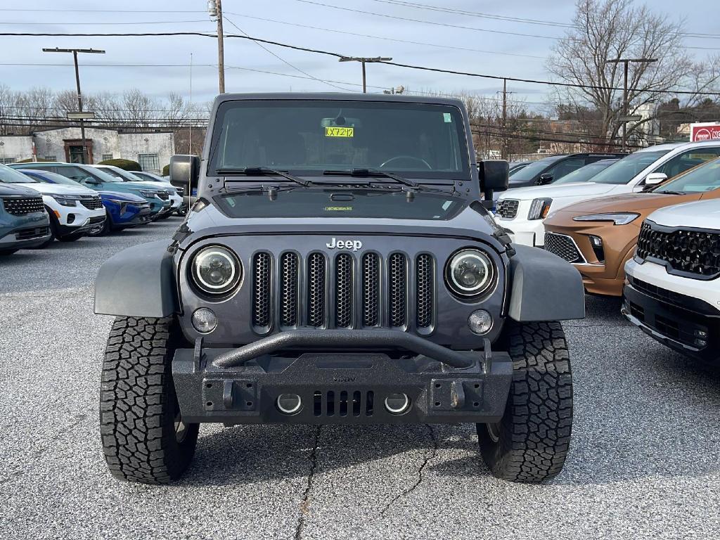 used 2017 Jeep Wrangler Unlimited car, priced at $18,000