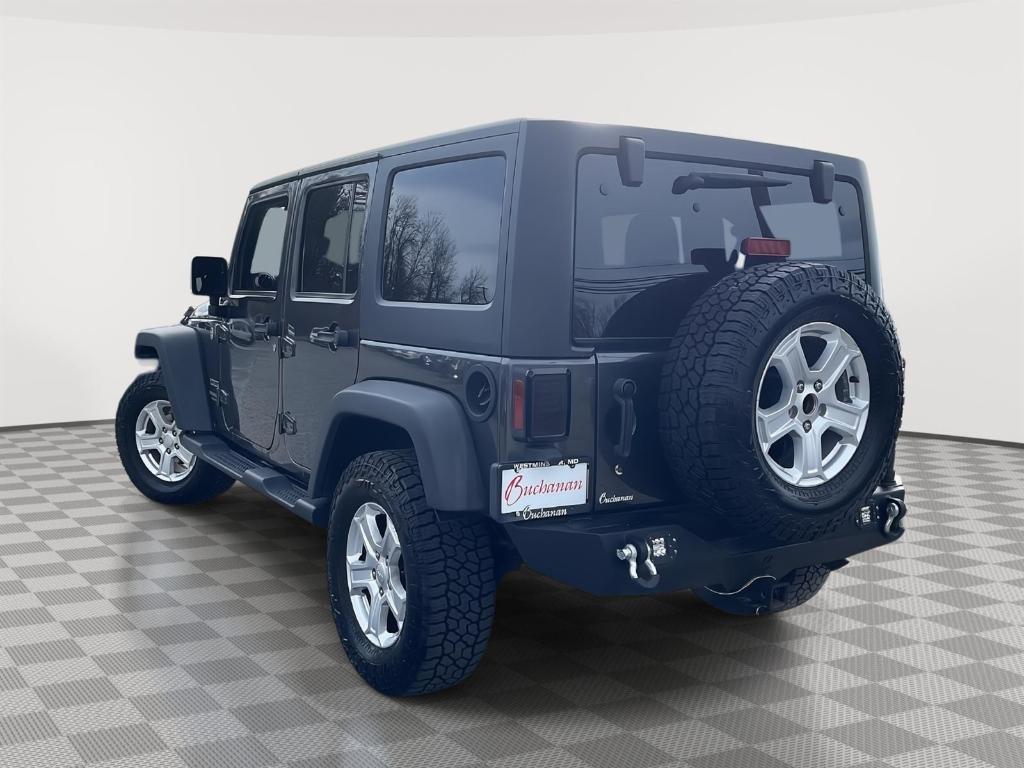 used 2017 Jeep Wrangler Unlimited car, priced at $18,000