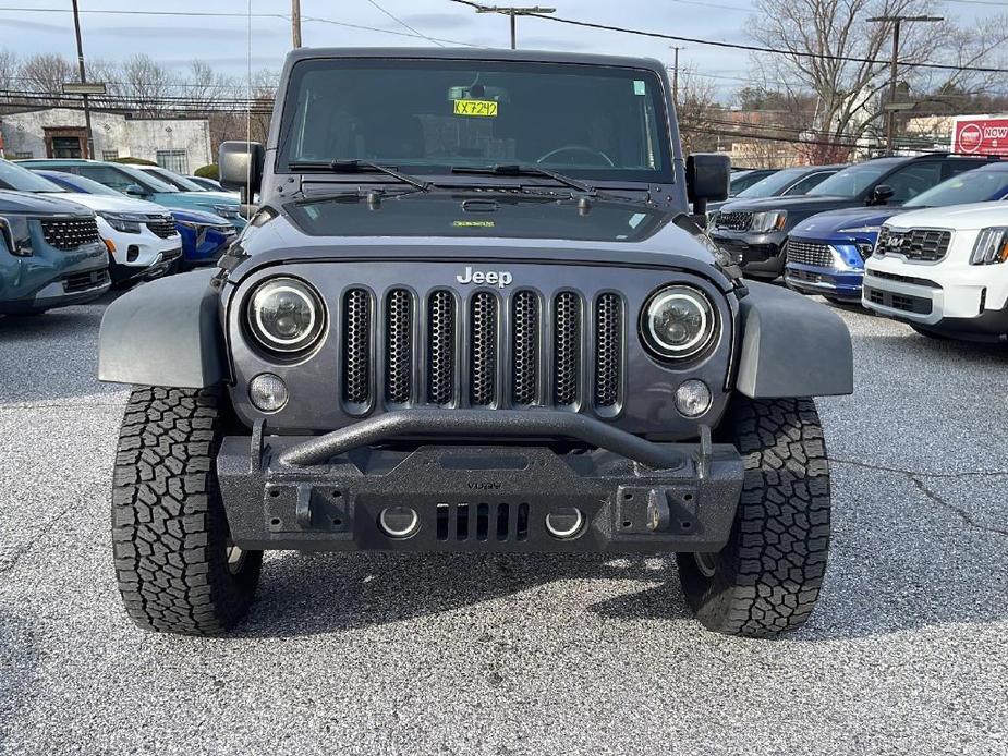 used 2017 Jeep Wrangler Unlimited car, priced at $18,000