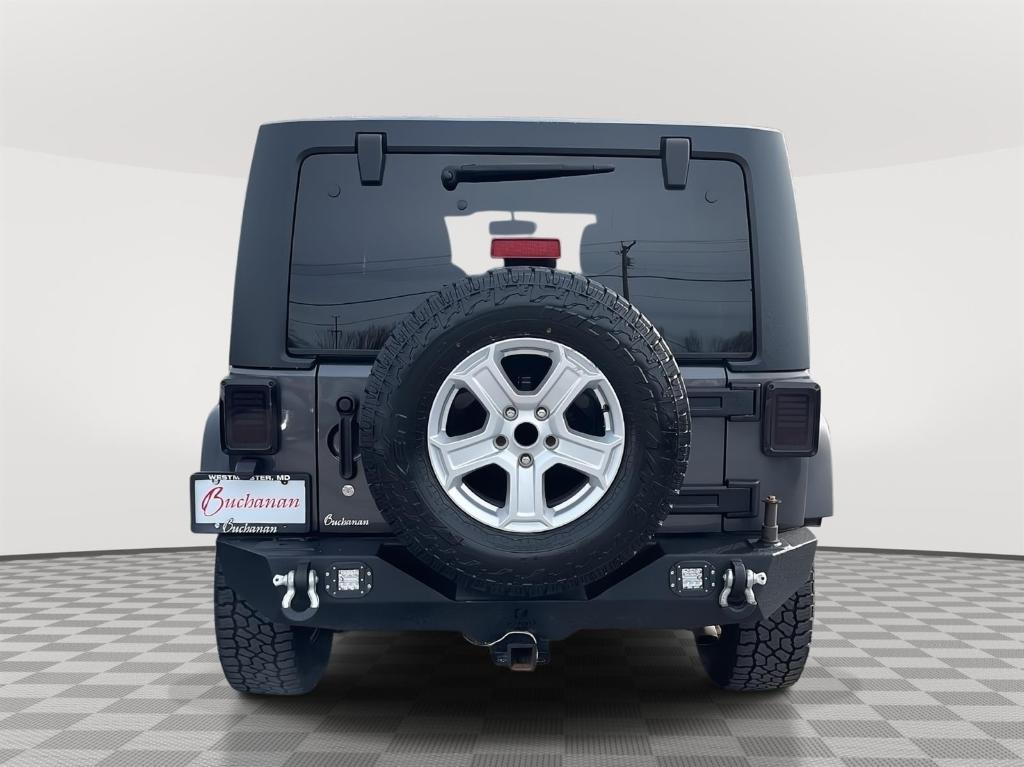 used 2017 Jeep Wrangler Unlimited car, priced at $18,000