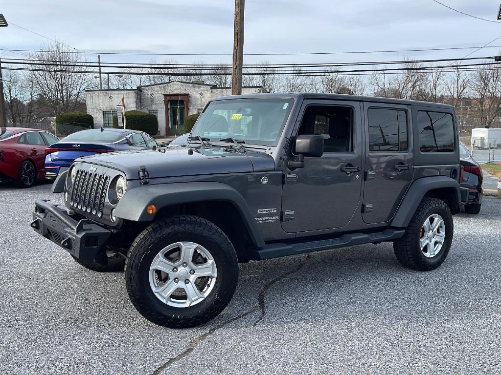 used 2017 Jeep Wrangler Unlimited car, priced at $18,000