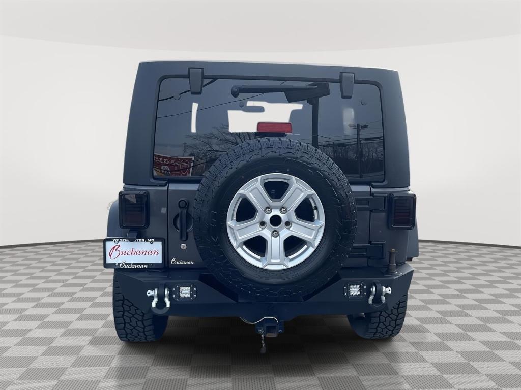 used 2017 Jeep Wrangler Unlimited car, priced at $18,000