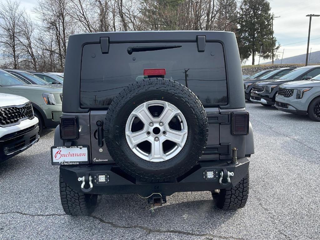 used 2017 Jeep Wrangler Unlimited car, priced at $18,000