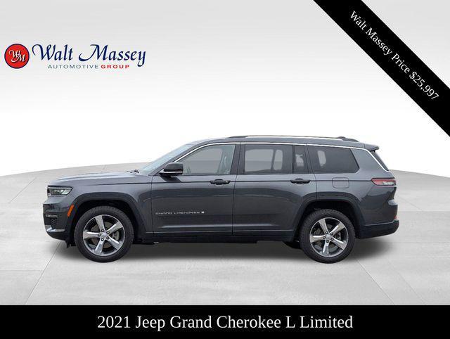 used 2021 Jeep Grand Cherokee L car, priced at $25,997