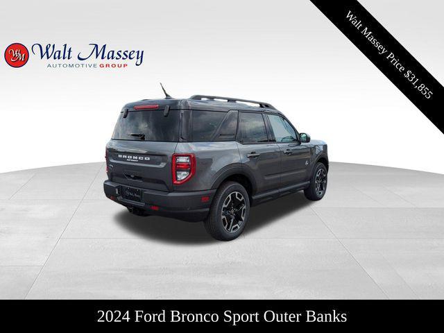 new 2024 Ford Bronco Sport car, priced at $31,855