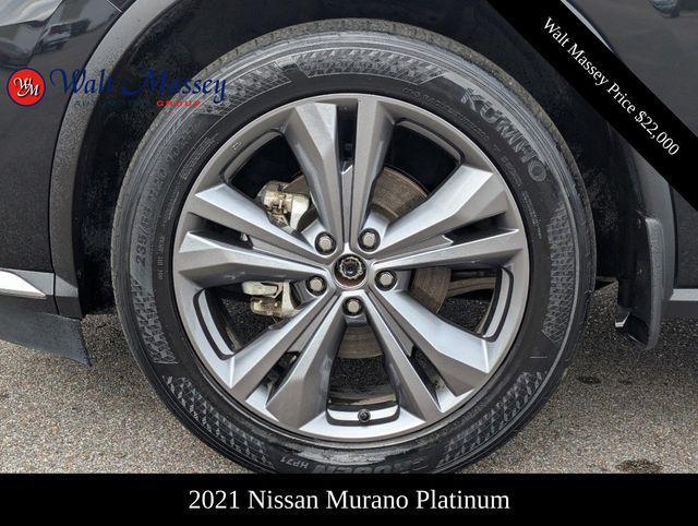 used 2021 Nissan Murano car, priced at $22,000