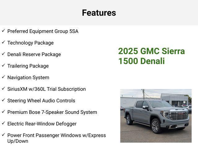 new 2025 GMC Sierra 1500 car, priced at $69,971