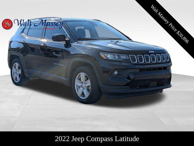 used 2022 Jeep Compass car, priced at $20,896