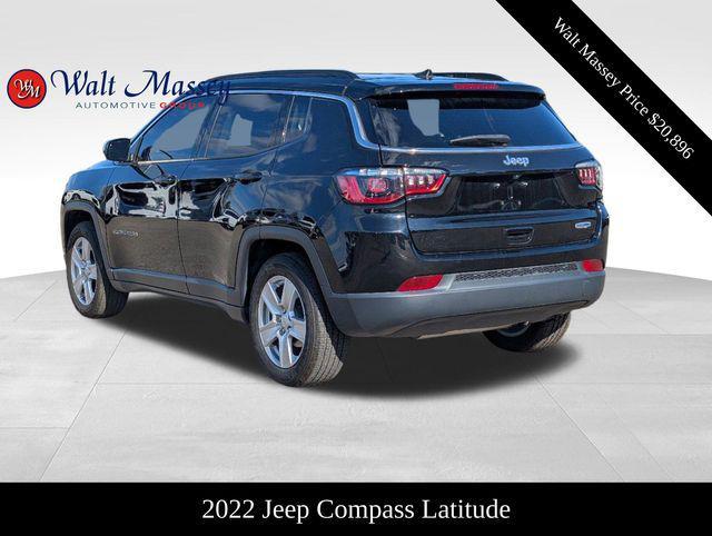 used 2022 Jeep Compass car, priced at $20,896