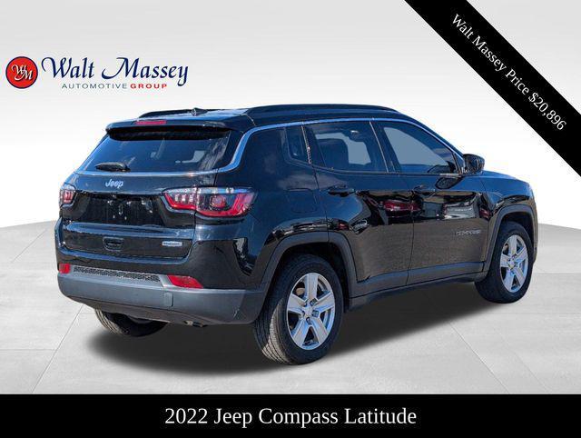 used 2022 Jeep Compass car, priced at $20,896