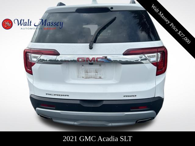 used 2021 GMC Acadia car, priced at $27,000