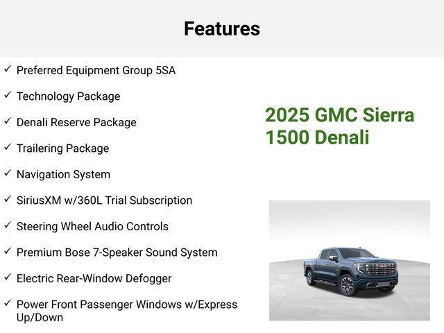 new 2025 GMC Sierra 1500 car, priced at $73,712