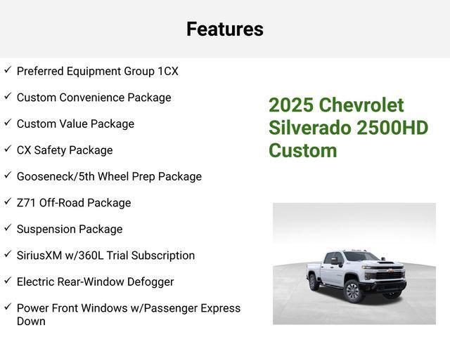 new 2025 Chevrolet Silverado 2500 car, priced at $67,368