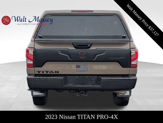 used 2023 Nissan Titan car, priced at $37,127