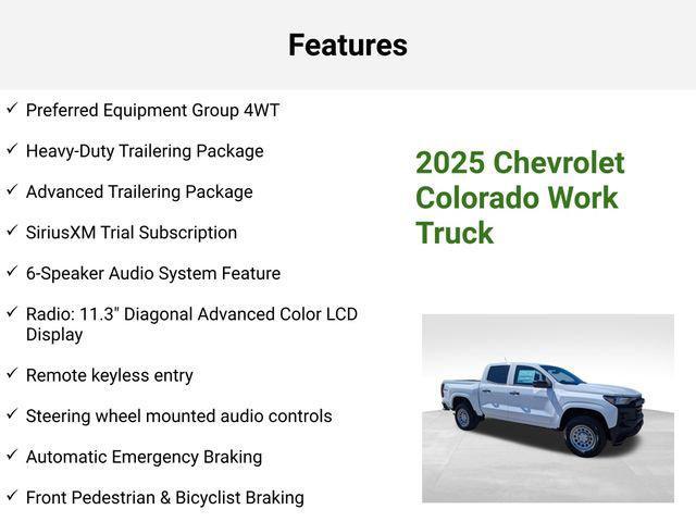 new 2025 Chevrolet Colorado car, priced at $37,566