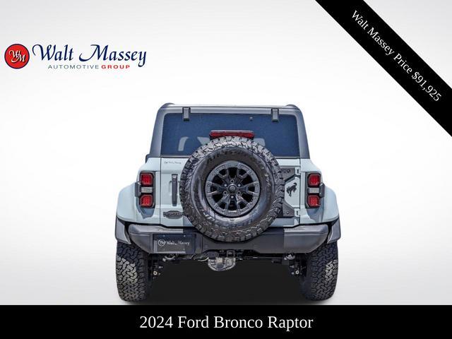 new 2024 Ford Bronco car, priced at $91,925