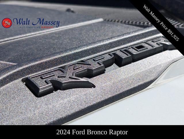 new 2024 Ford Bronco car, priced at $91,925