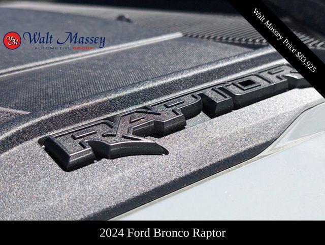 new 2024 Ford Bronco car, priced at $83,925