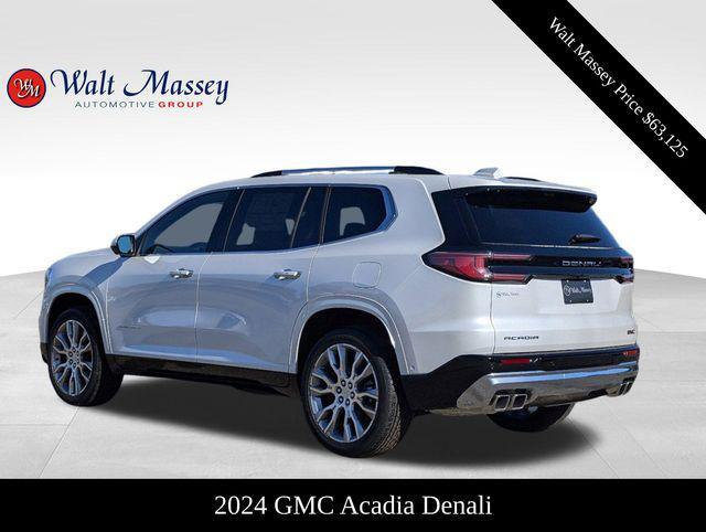 new 2024 GMC Acadia car, priced at $63,125