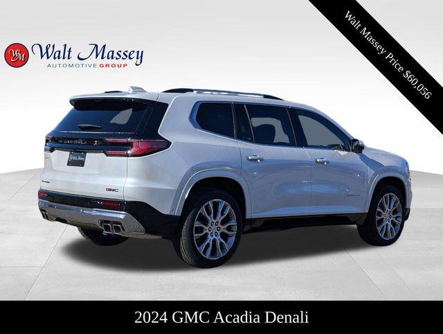 new 2024 GMC Acadia car, priced at $60,056