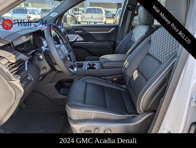 new 2024 GMC Acadia car, priced at $63,125