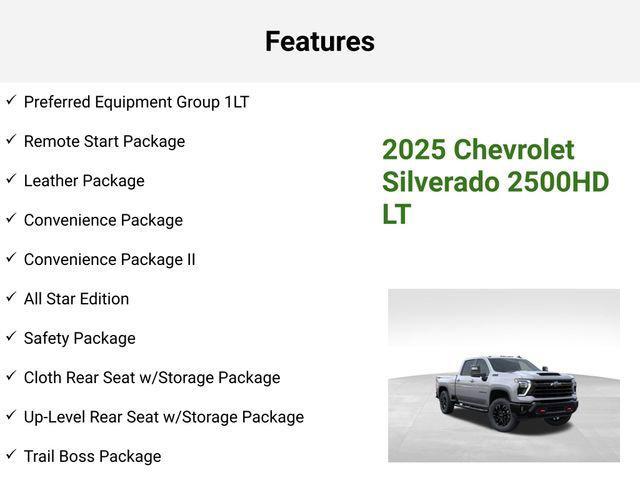 new 2025 Chevrolet Silverado 2500 car, priced at $74,523
