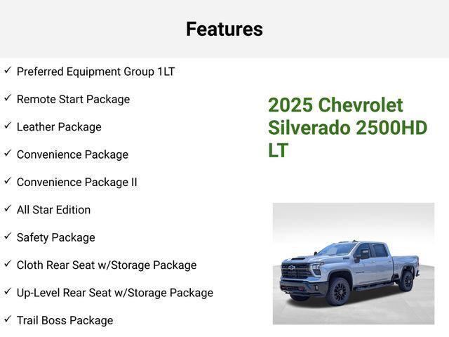 new 2025 Chevrolet Silverado 2500 car, priced at $73,773