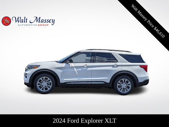 new 2024 Ford Explorer car, priced at $46,610