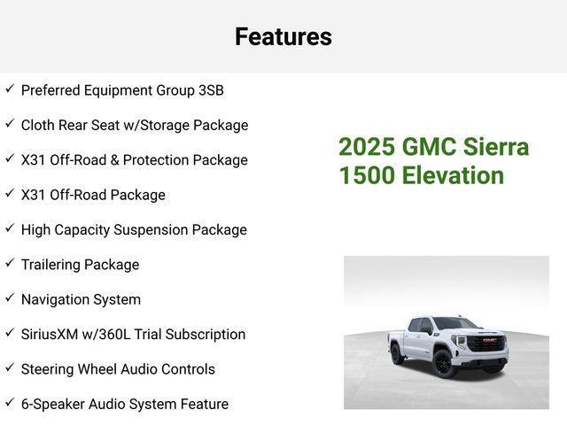 new 2025 GMC Sierra 1500 car, priced at $56,512