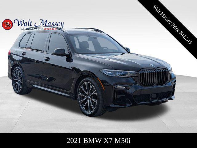 used 2021 BMW X7 car, priced at $47,476