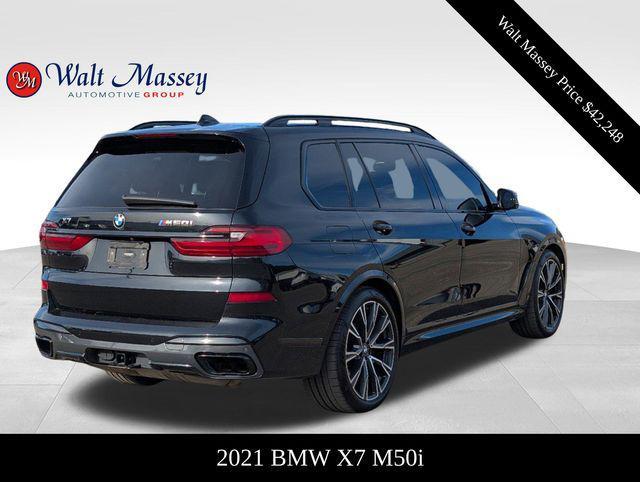 used 2021 BMW X7 car, priced at $47,476