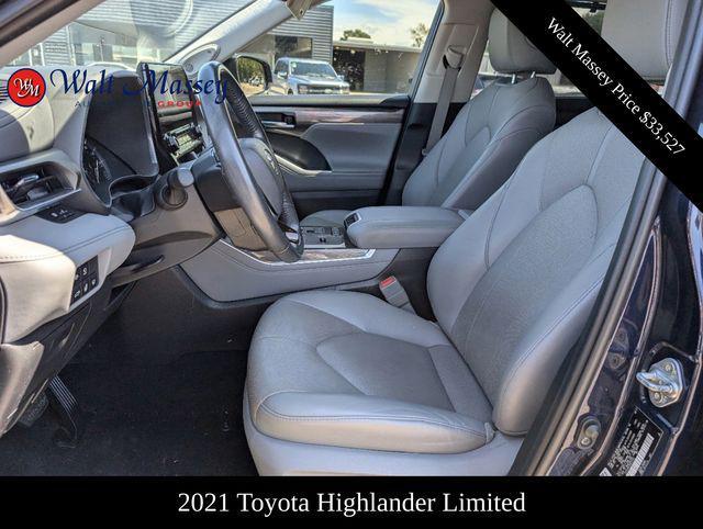 used 2021 Toyota Highlander car, priced at $32,997