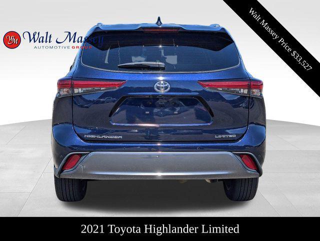 used 2021 Toyota Highlander car, priced at $32,997