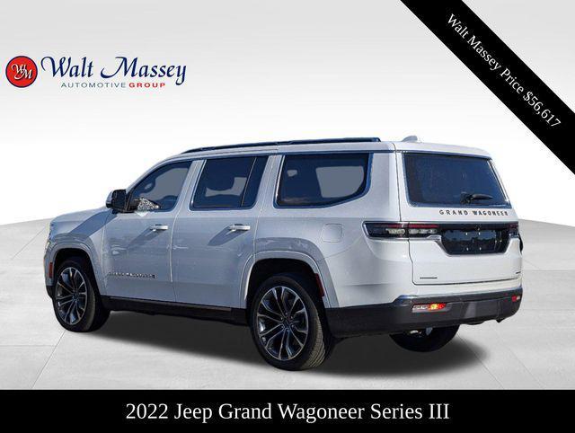 used 2022 Jeep Grand Wagoneer car, priced at $56,617