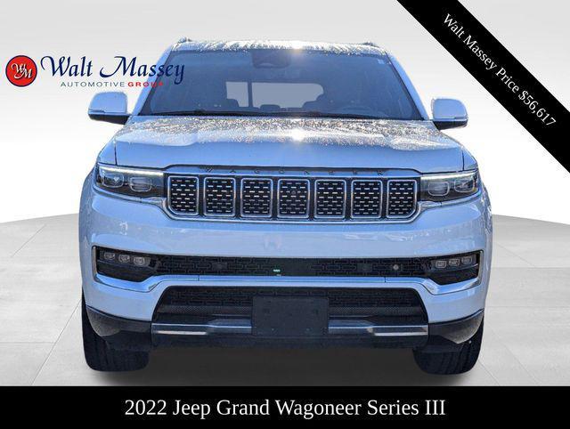 used 2022 Jeep Grand Wagoneer car, priced at $56,617