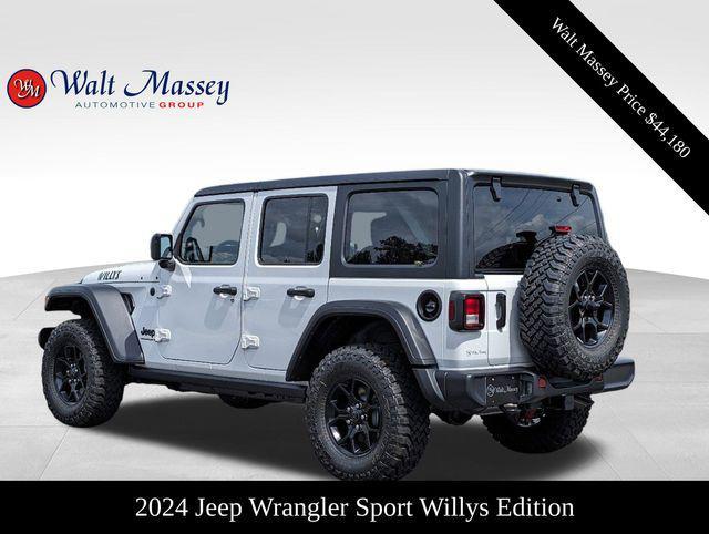 new 2024 Jeep Wrangler car, priced at $44,180