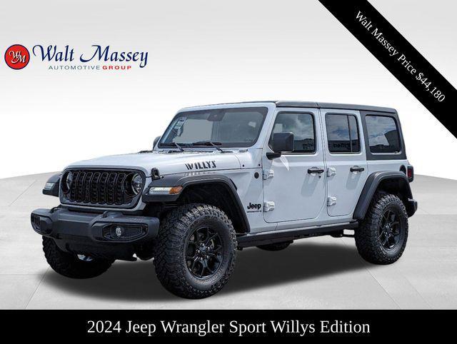 new 2024 Jeep Wrangler car, priced at $44,180