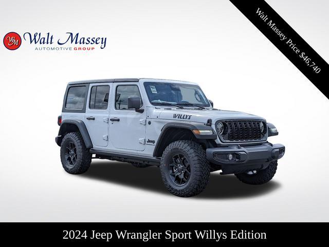 new 2024 Jeep Wrangler car, priced at $46,740