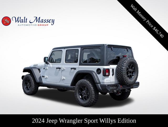 new 2024 Jeep Wrangler car, priced at $46,740