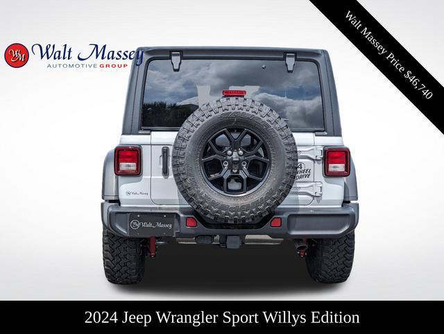 new 2024 Jeep Wrangler car, priced at $46,740