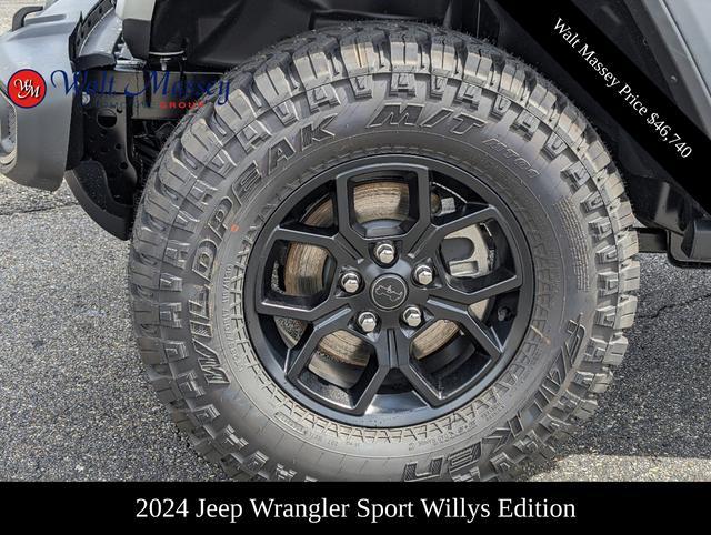 new 2024 Jeep Wrangler car, priced at $46,740