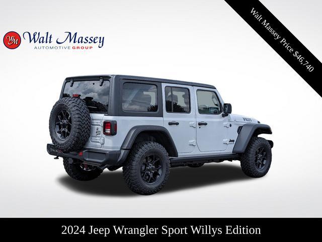 new 2024 Jeep Wrangler car, priced at $46,740