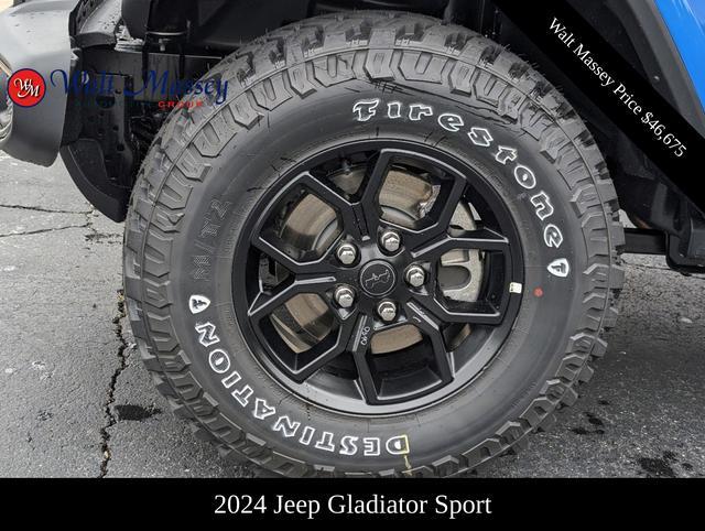 new 2024 Jeep Gladiator car, priced at $46,675