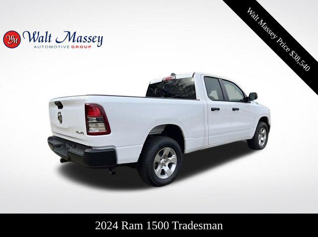 new 2024 Ram 1500 car, priced at $38,540