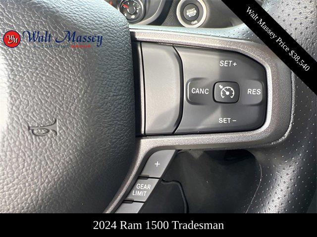 new 2024 Ram 1500 car, priced at $38,540