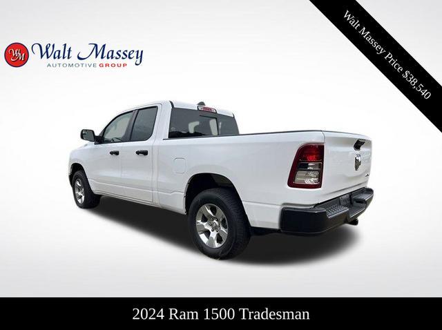 new 2024 Ram 1500 car, priced at $38,540