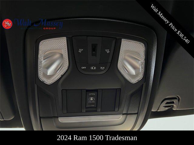 new 2024 Ram 1500 car, priced at $38,540