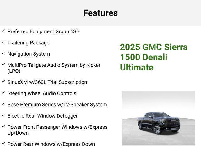 new 2025 GMC Sierra 1500 car, priced at $82,154
