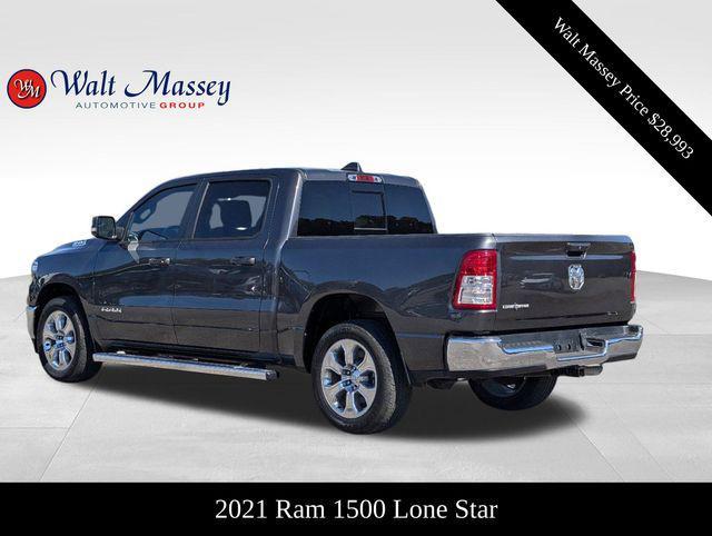 used 2021 Ram 1500 car, priced at $28,993