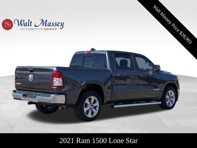 used 2021 Ram 1500 car, priced at $28,993